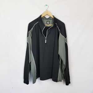 Men's XXL FootJoy Black Lightweight Pullover
